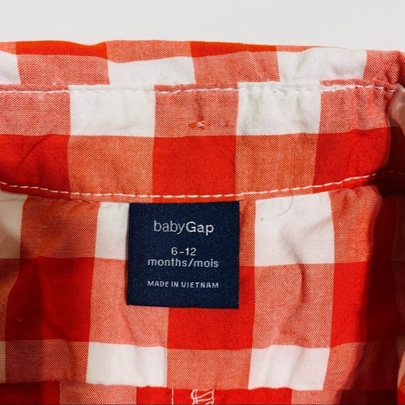 Gap baby boy’s 6-12M light romper - Picture 2 of 2